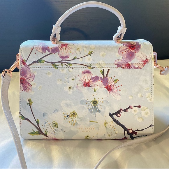 Ted Baker London Cherry Blossom Satchel 🌸 Barely used! 🌸 - Picture 3 of 7